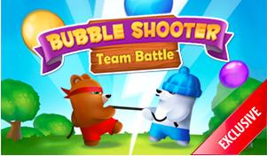 Bubble Shooter Team Battle