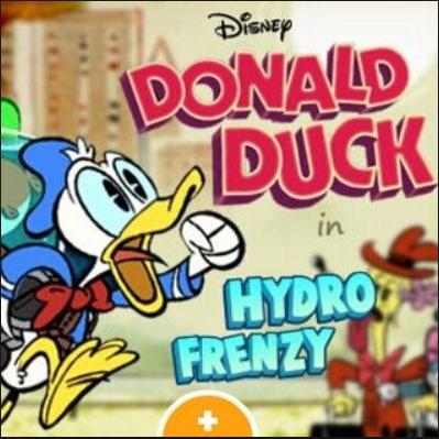 Donald Duck in Hydro Frenzy 